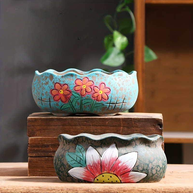 Set Pot Tanaman Sukulen Kerami - Aloe Vera Pot ulasan dan harga