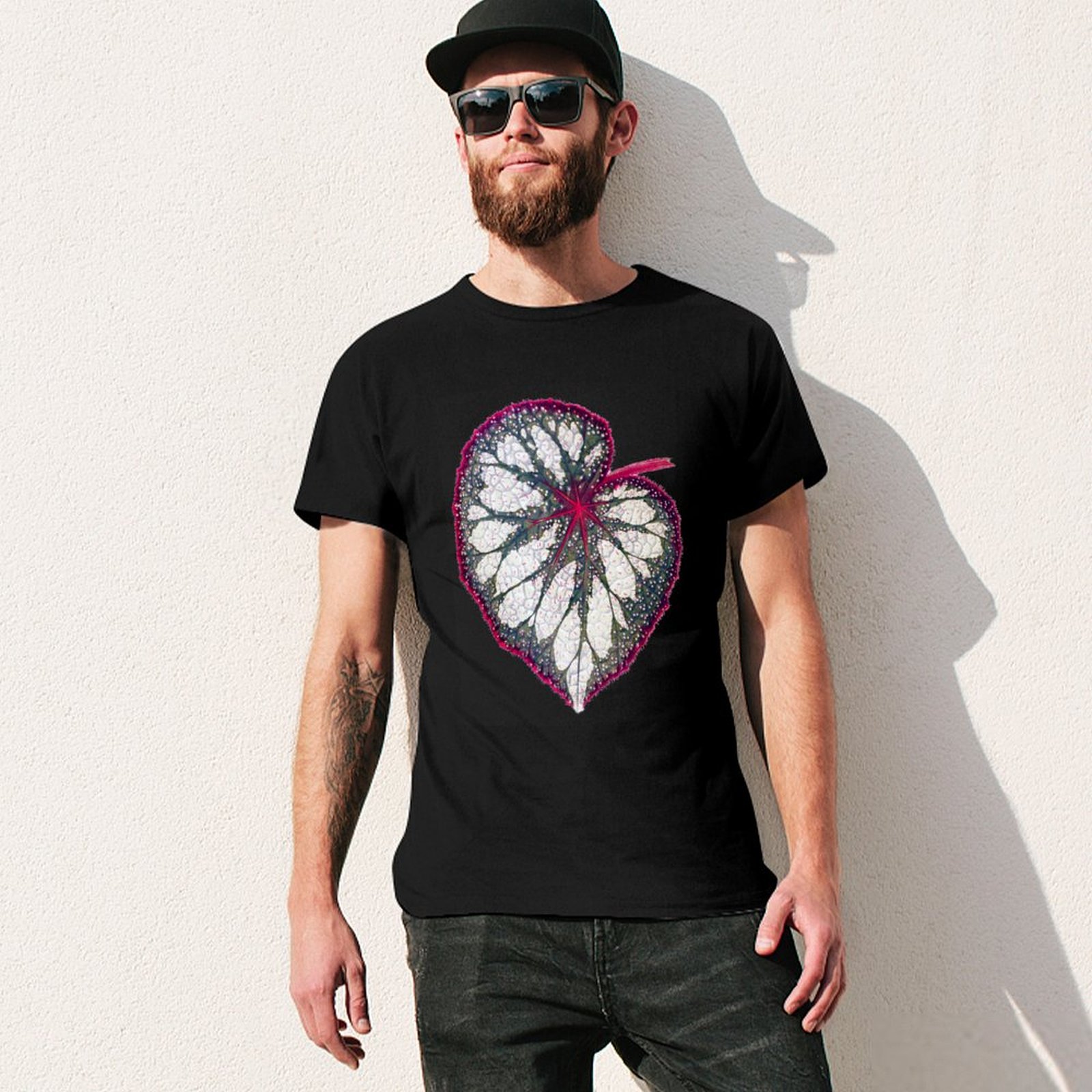 Kaos Begonia rex Kaos Kasual L - Begonia Rex ulasan dan harga